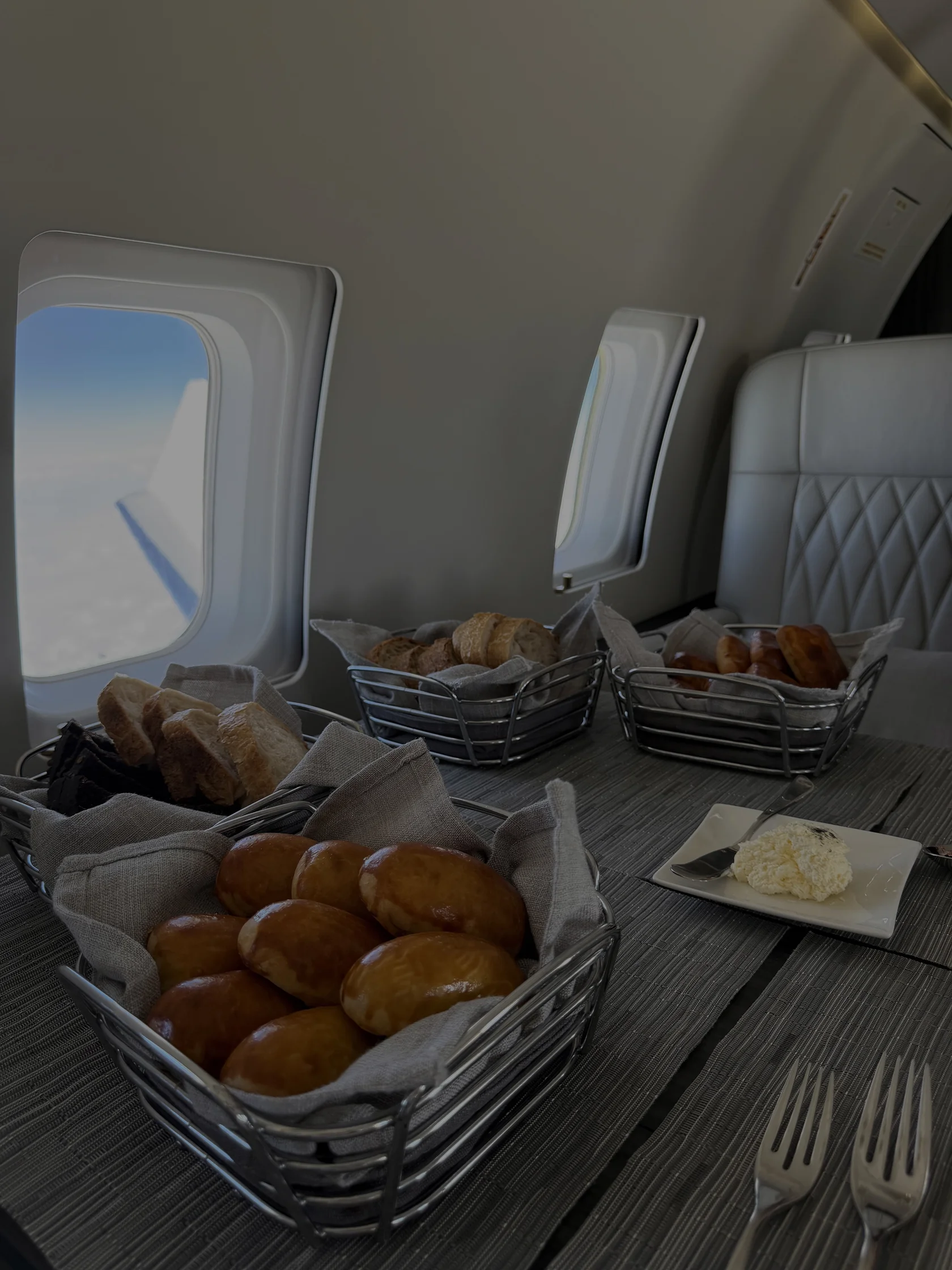 Catering for business jets
